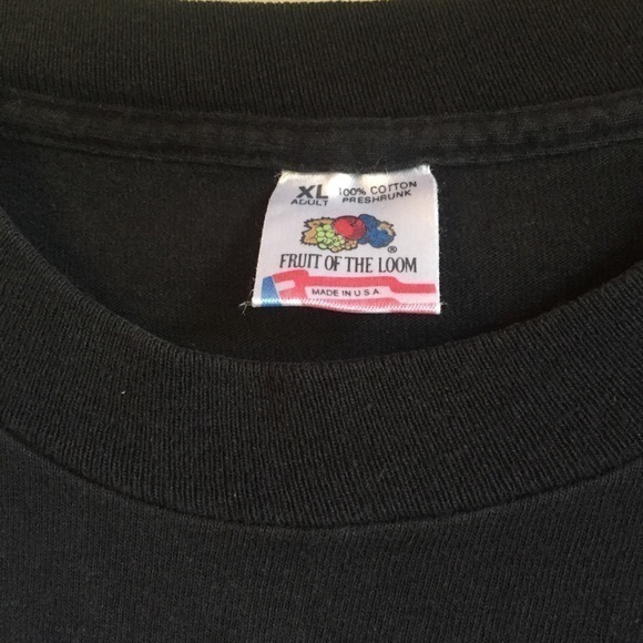 1993 Vintage Men’s Women’s Black Pearl Jam Band Alive Stickman Cotton Tee Sz XL - Picture 10 of 16